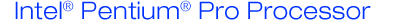 Pentium Pro Banner Image